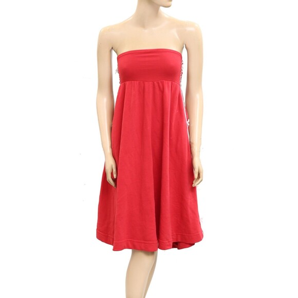 Daily Practice by Anthropologie Strapless Side Bow Tube Midi Dress S-P 280469 - Picture 4 of 7